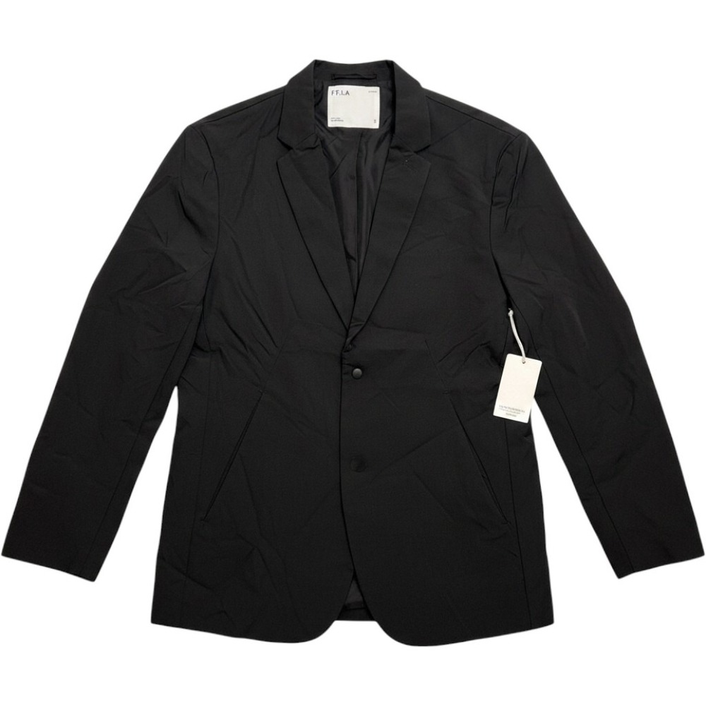 Five Four LA Nomad Blazer S Black Tech Stretch Lightweight Travel Jacket Gorp